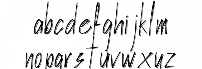 HasleyDabrownDemo Schriftart Kleinbuchstaben