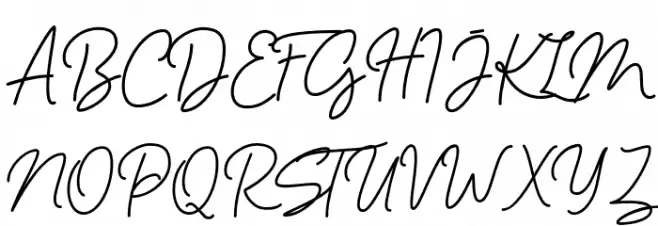 Haslley Beautiful Demo Version Schriftart Groß