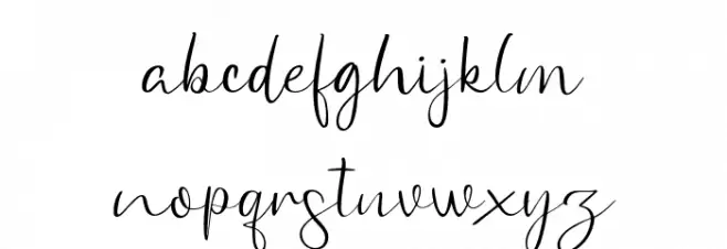 HassanahSignature फ़ॉन्ट लोअरकेस