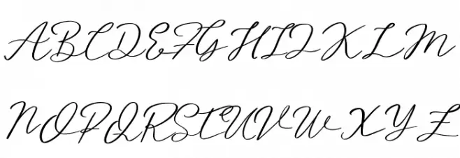 Hassey Schriftart Groß