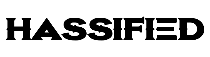 Hassified Font
