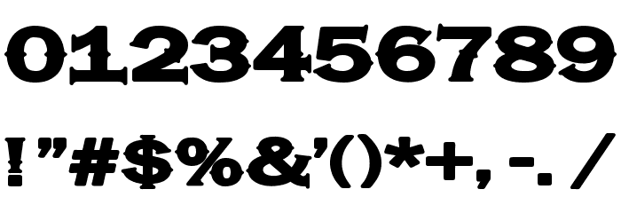 Hassified フォント その他の文字