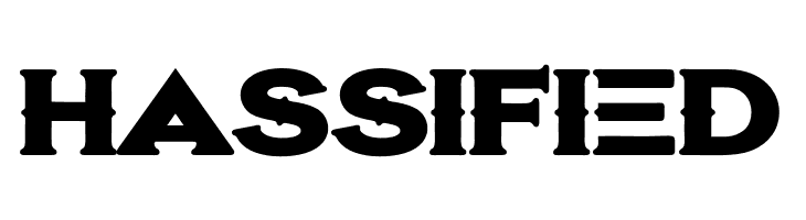 Hassified  フリーフォントのダウンロード