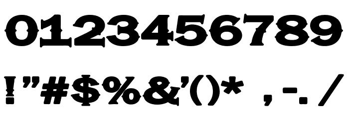 Hassified Font Alte caractere
