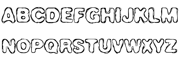 Hassle [BRK] Font UPPERCASE