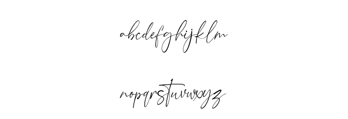 Hasta la vista Font LOWERCASE