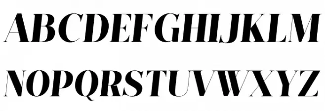 Hastafi Italic PERSONAL USE ONLY Regular Fonte MAIÚSCULAS