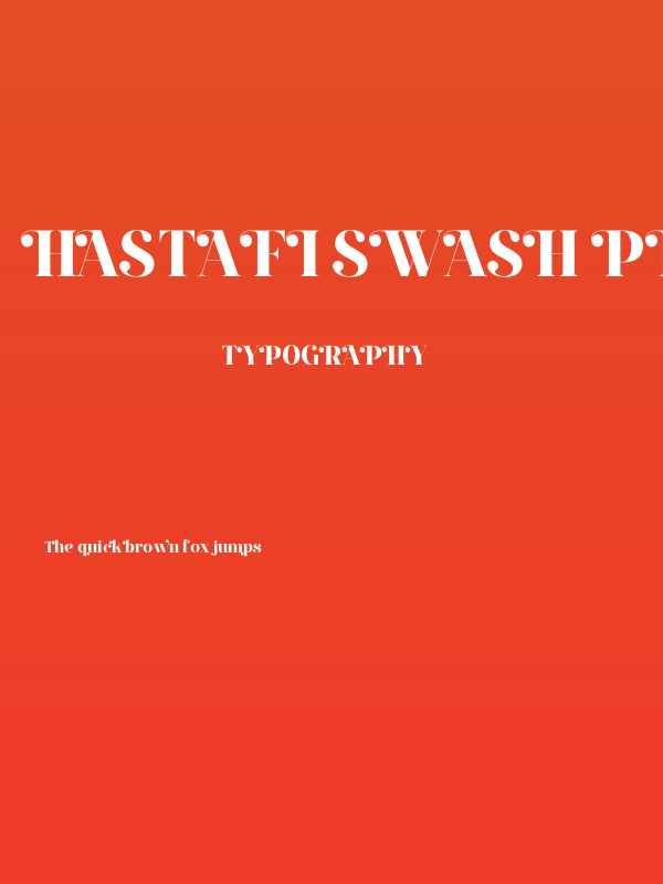 Hastafi Swash PERSONAL USE ONLY Regular Poster