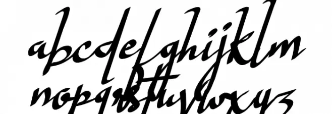 Hastagram Personal 字体 小写