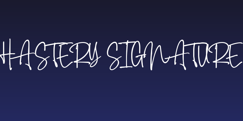 Hastery Signature Social Header