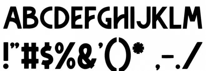 Hasthon Font OTHER CHARS
