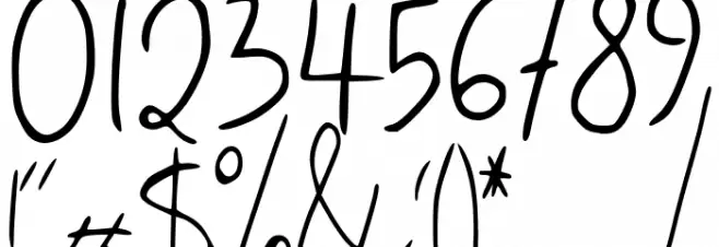 Hastina Font OTHER CHARS