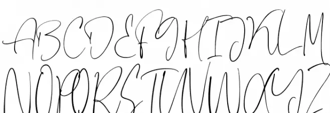 Hasting Шрифта ВЕРХНИЙ
