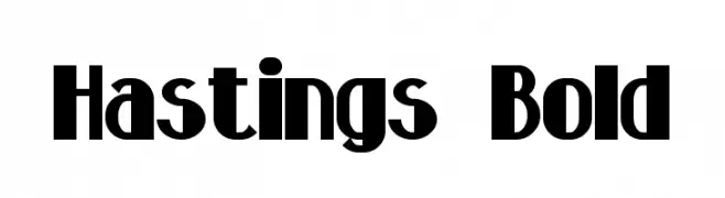 Hastings Bold  Descarca Fonturi Gratis