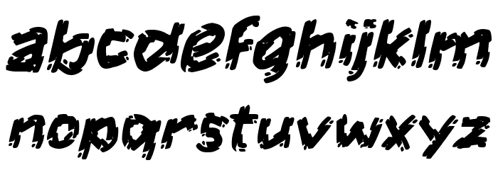 Hastor Font LOWERCASE