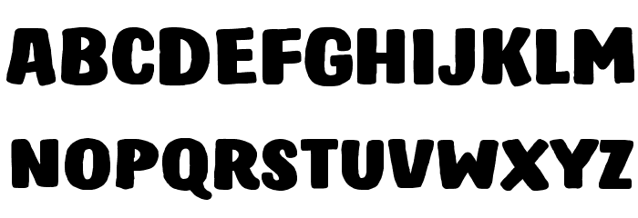 Hastro Font LOWERCASE