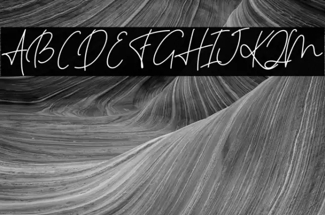 HastronFREE Font examples