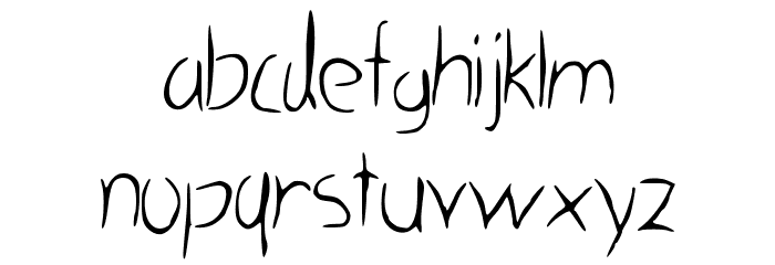 HastyGrass_VL Font LOWERCASE