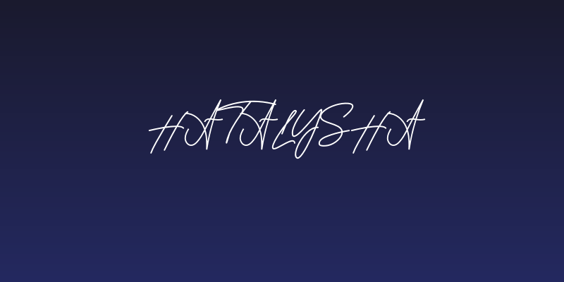 Hatalysha Social Header