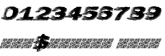 Hatch Font OTHER CHARS