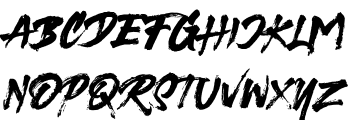 Hatchback Font LOWERCASE
