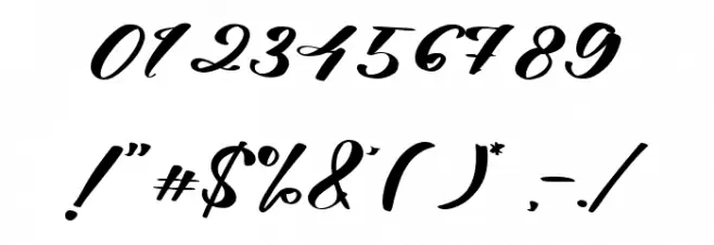 Hatchill Font OTHER CHARS