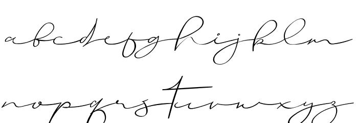 Hatching Love Demo Font LOWERCASE