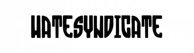 Hate Syndicate  Скачать бесплатные шрифты