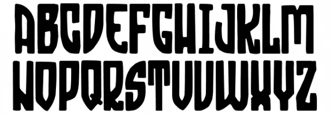 Hate Syndicate Polices MAJUSCULES