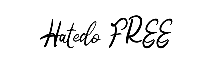 Hatedo FREE  لخطوط تنزيل