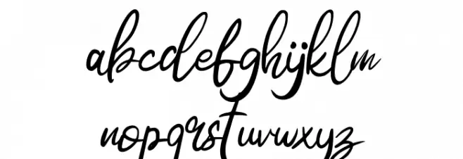 Hatedo FREE 字体 小写