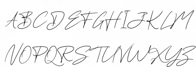 Hathem Bosteem FREE 字体 大写