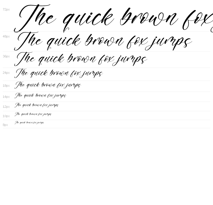 Hatheyrose DEMO VERSION Italic Waterfall