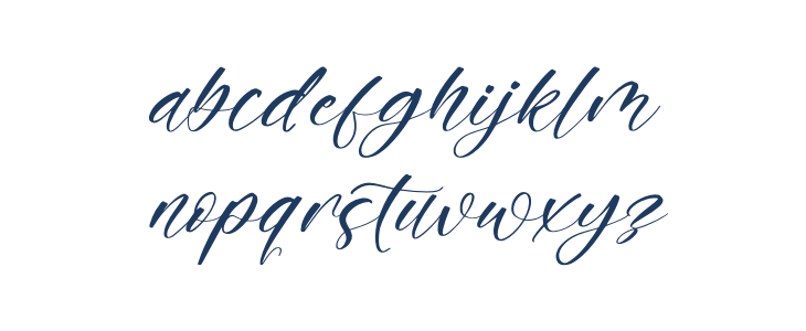 Hatheyrose DEMO VERSION Italic Lowercase