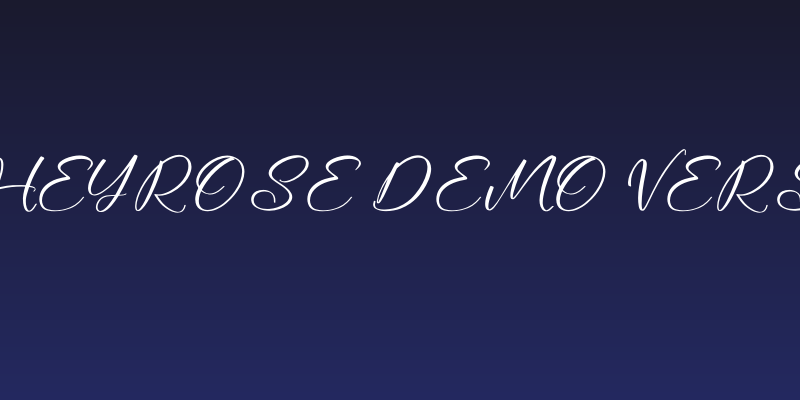 Hatheyrose DEMO VERSION Social Header