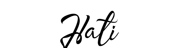 Hati  Скачать бесплатные шрифты