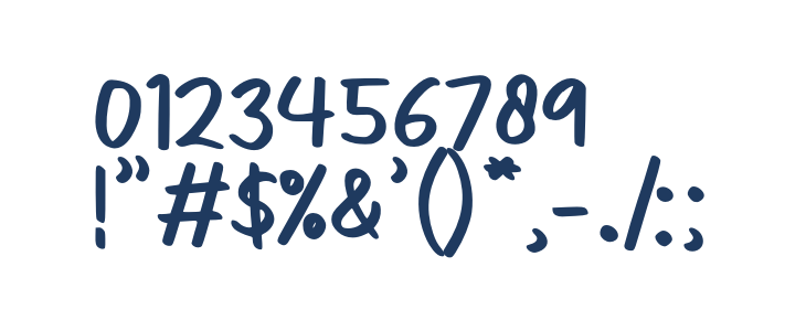 Hatimune-Regular Other Characters