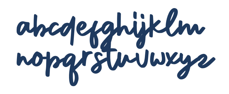 Hatimune-Regular Lowercase