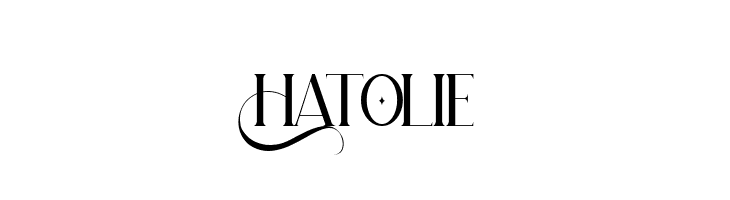 Hatolie  les polices de caractères gratuit tlcharger