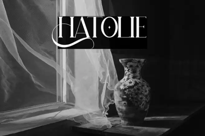 Hatolie Font examples