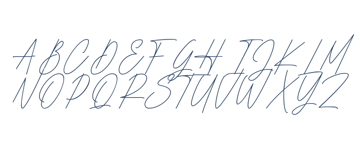 Hatshows Signature Uppercase