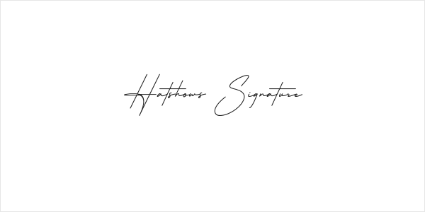 Hatshows Signature Logo