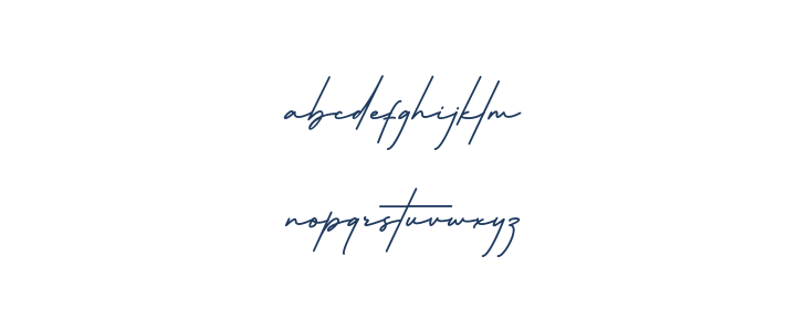 Hatshows Signature Lowercase