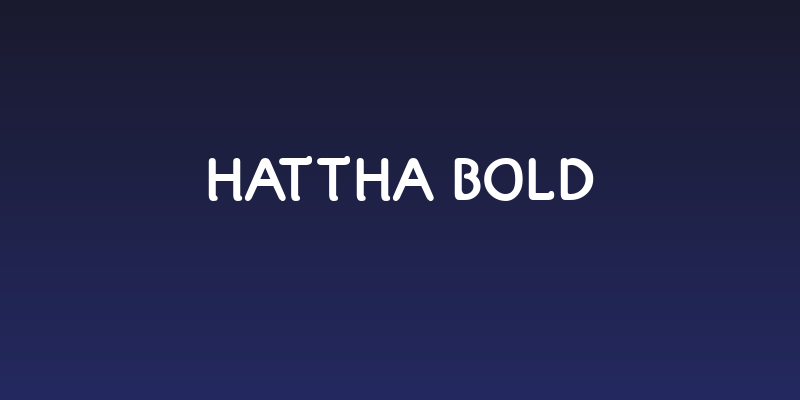 Hattha Bold Social Header