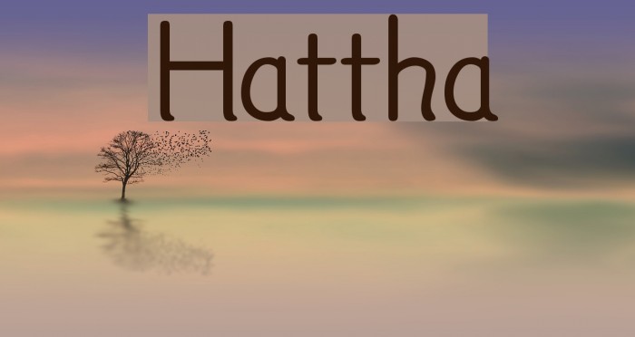 Hattha Font examples