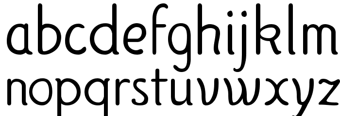 Hattha Font LOWERCASE