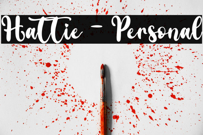 Hattie - Personal Example 1