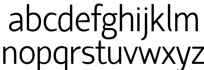 Hattori Hanzo Light Font LOWERCASE