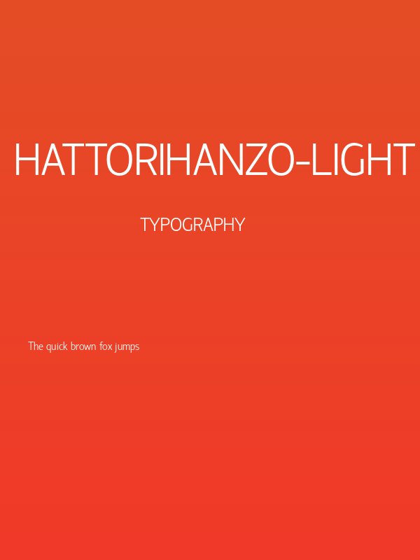 HattoriHanzo-Light Poster