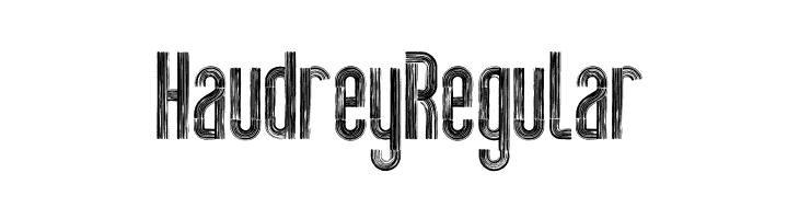 Haudrey Regular Скачать бесплатные шрифты